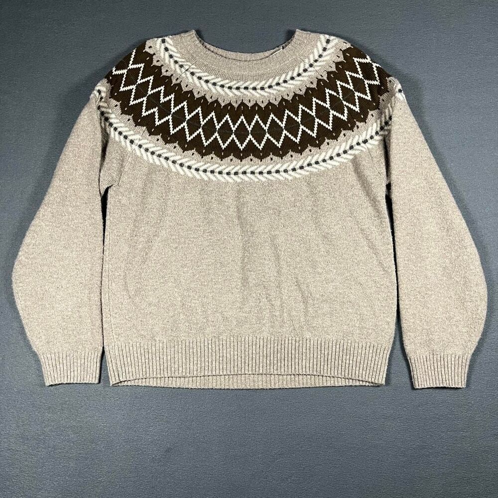 Weatherproof Women's Brown and Tan Jumper
